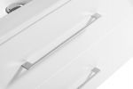 LinneaDesign 120 cm hvit matt baderomsmøbel single m/speilskap