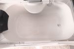 Thea massasjedusj/badekar 137x80 grå uten strøm