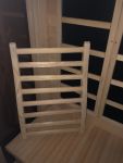 Ryggstøtte til sauna i hemlokk tre 40x60 cm