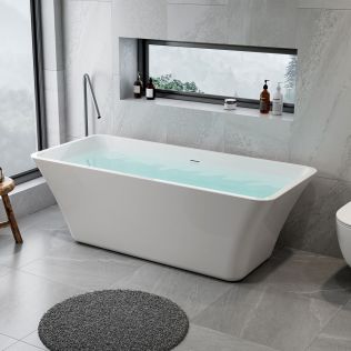 Firenze frittstående badekar 160 cmm