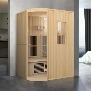 Glåmos tradisjonell og infrarød sauna - 2 personer